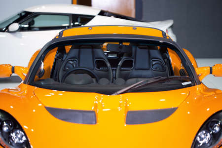 Bangkok, Thailand - May 20, 2011 - LOTUS EXIGE CUP 260 on display during the のeditorial素材