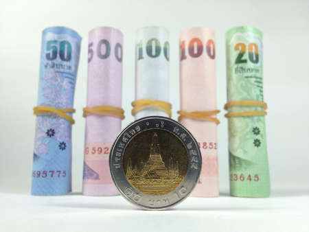 Rolls of Thai Moneyの素材