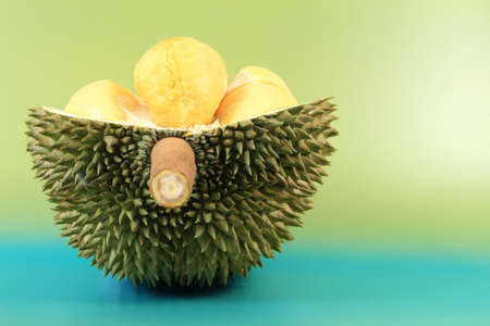 Close up of durian fruitの写真素材