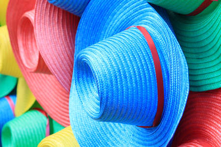 Colorful hatsの写真素材