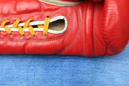 Boxing gloveの写真素材