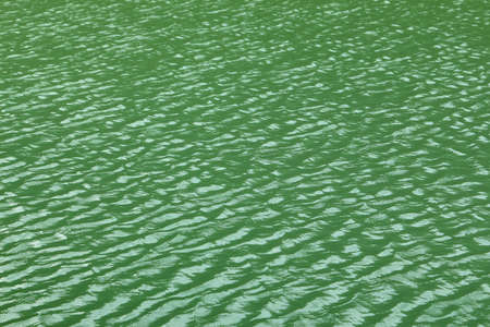 Green lakeの写真素材