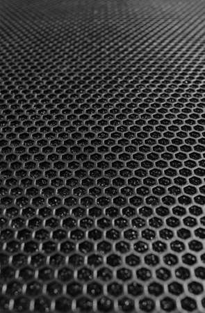 Close up of speaker grille background