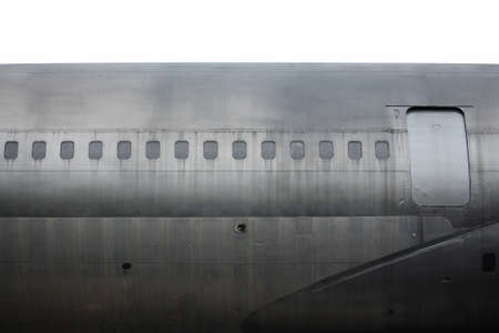 Detail of old aircraftの写真素材