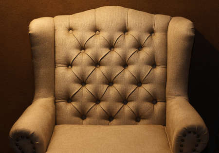 Chair-fabric arm chair, classic armchairの写真素材