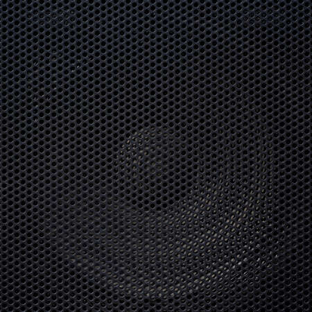 Black honeycomb backgroundの写真素材