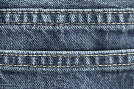 Blue jeans texture backgroundの写真素材