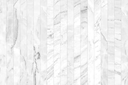 White marble bricks wall background for Interiors design. High resolutionの写真素材