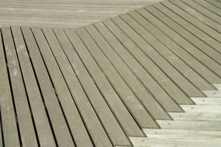 a photo with wooden batten as groundの写真素材