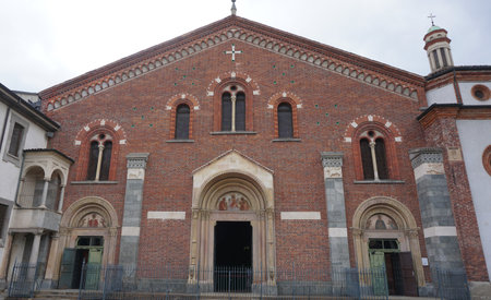 Basilica di Santa Maria Assunta in Padua, Italyの写真素材