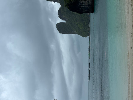 View of the island of El Nido, Palawan, Philippinesの写真素材