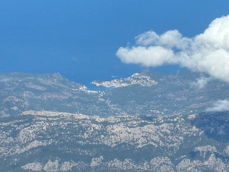 Mountains in Montenegro. View from Mount Lovcen.