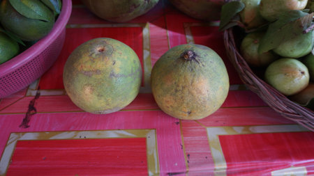 Citrus fruit on the market in Chiang Mai, Thailand
