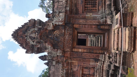 the Khmer Temples of Cambodiaの写真素材