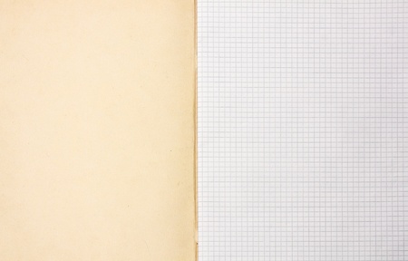 blank writing book sheets backgroundの写真素材