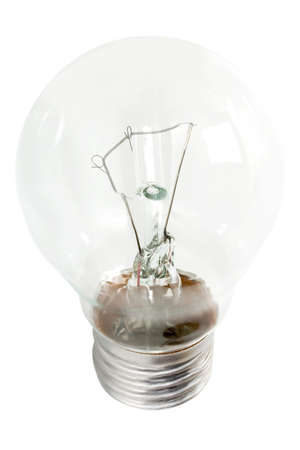 light bulb isolated on white background