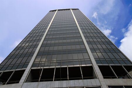 Business building Banco Sabadell in Barcelona Spain
