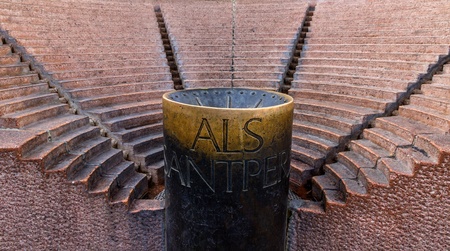 Font als Santpere, Barcelona landmark, Spain.