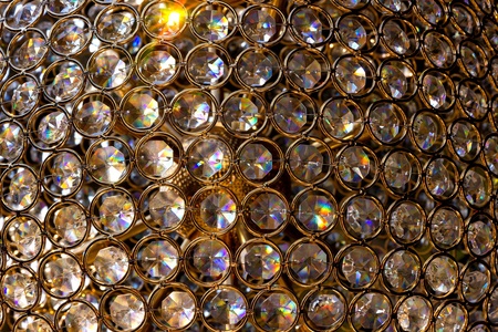 gold, diamonds, crystal backgroundの写真素材