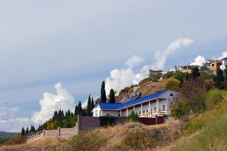 mountain summer landscape  Crimea, Ukraineの写真素材