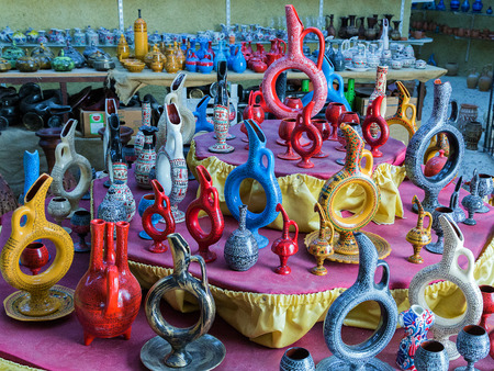 ceramics souvenirs in Cappadocia, Turkey 