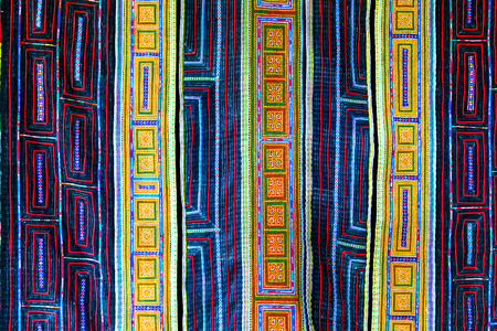 Colorful rug, Carpet border frame pattern.の写真素材