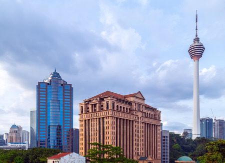 tower in Kuala Lumpur, Malaysiaのeditorial素材