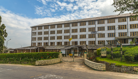 Tea Factory near Kandy, Sri Lanka.のeditorial素材