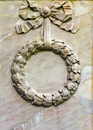 Stone textured wall background blur abstract marble textureの写真素材