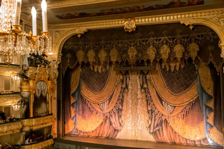 Mariinsky Theatre, historic theatre of opera and ballet in Saint Petersburg: Saint-Petersburg, Russia, July 07, 2014のeditorial素材