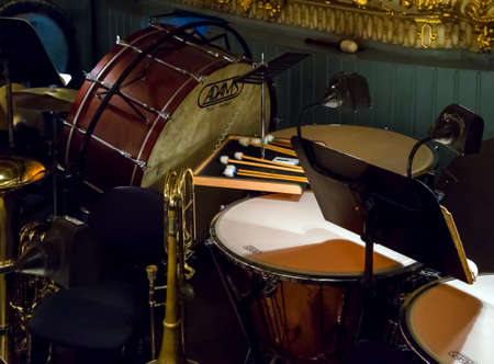 Saint-Petersburg, Russia, July 07, 2014: The Mariinsky Theatre Orchestra or just the Mariinsky Orchestra is located in the Mariinsky Theatre in St. Petersburg, Russia.のeditorial素材