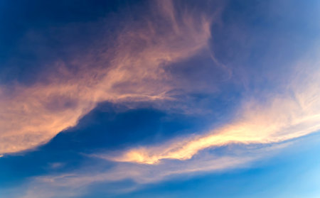 sky with a soft clouds texture
