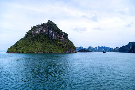 bay ha long vietnam halong asia landscape southeast
