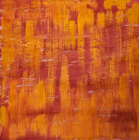 Painting background with traces of paint brushの写真素材