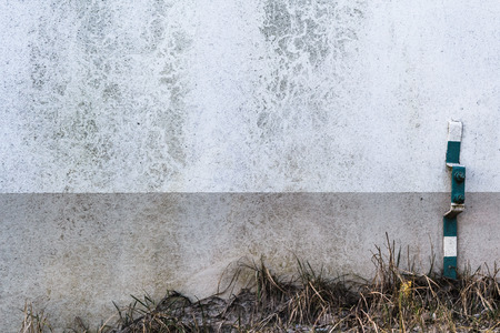 Dirty wall block in a city-background