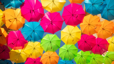 Agueda in Portugal, Umbrella Sky Project