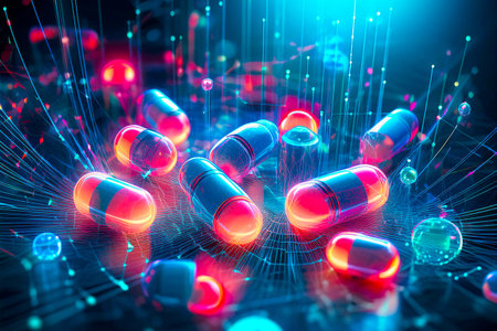 Innovative smart pills transforming healthcare with futuristic technology