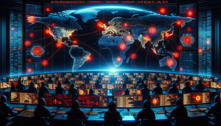 An ultra-detailed depiction of the unprecedented rise in cyberattacks during the first quarter of...