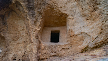 Domus de janas of Fossada Escalaplano south Sardinia