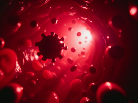 Pathogenic Virus Causing Human Infection â€“ 3D Render