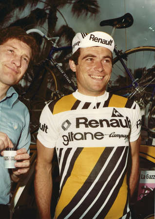 Bernard Hinault the Tour of Italy cycling 1968のeditorial素材