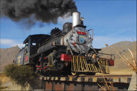 The Trochita, Esquel, Argentinaのeditorial素材