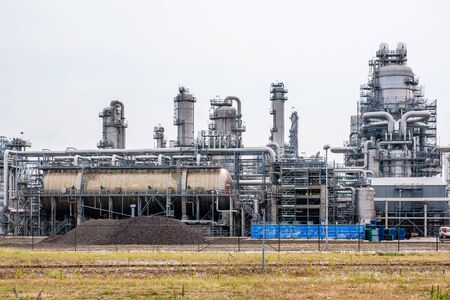 Chemical plant on the Maasvlakte in the port area of Rotterdam, the Netherlands