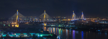 bhumibol bridgeの写真素材