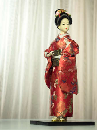 Japanese kimono dollの写真素材
