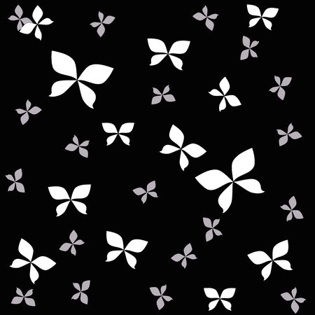 Background with butterflies のイラスト素材