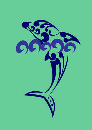 dolphinのイラスト素材