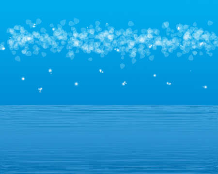 Fantasy seascapeのイラスト素材