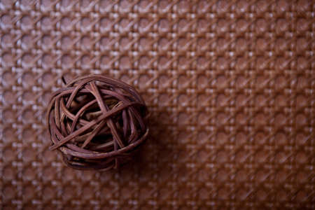 Decor made from natural dry materials