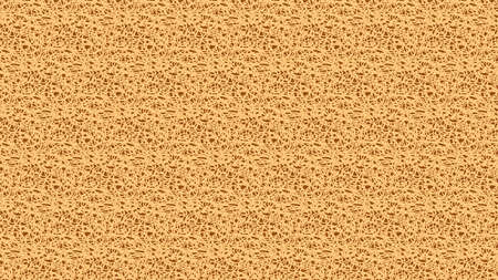 Seamless pattern of hand drawingのイラスト素材